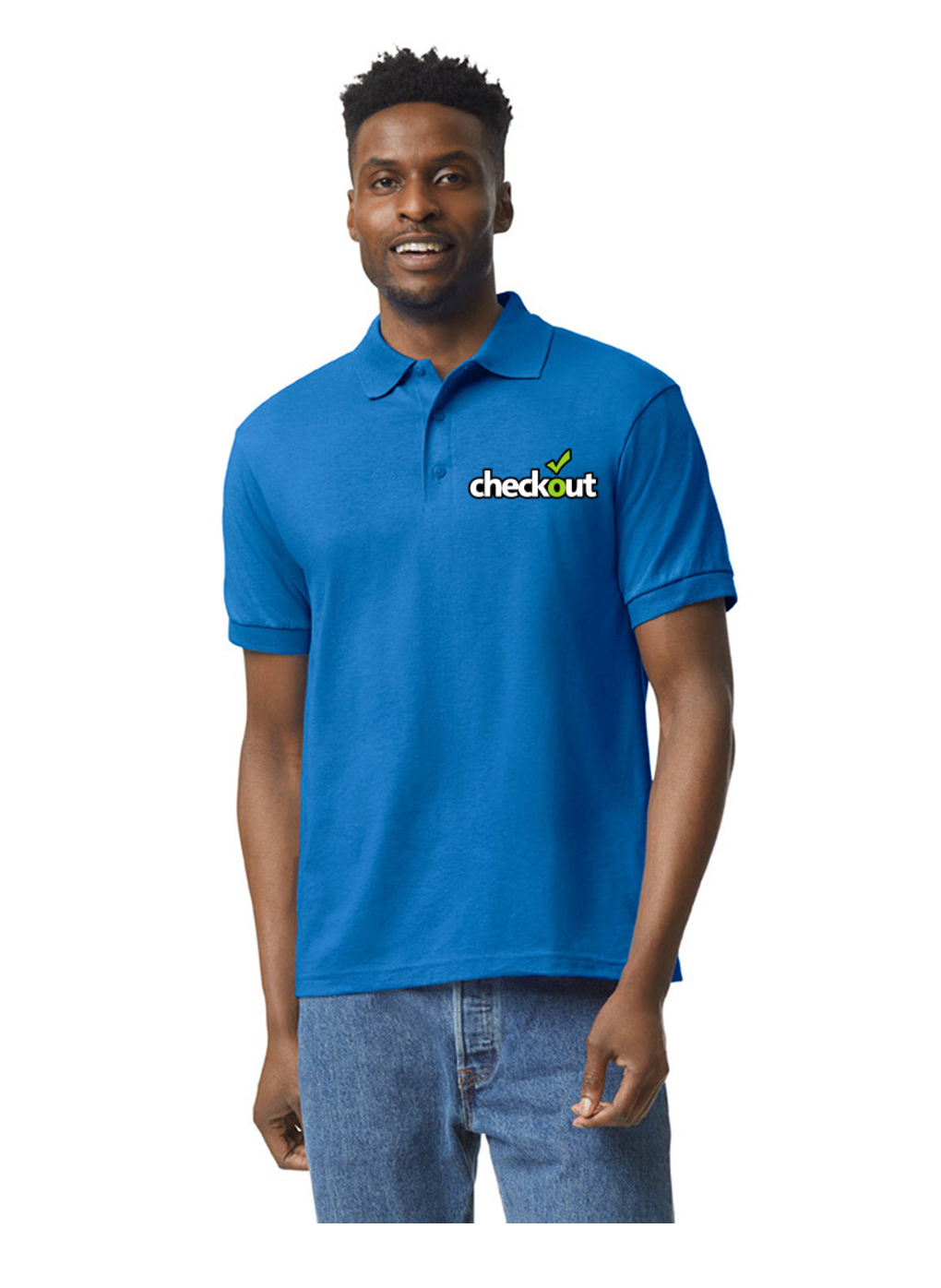 GILDAN POLO RBLUE